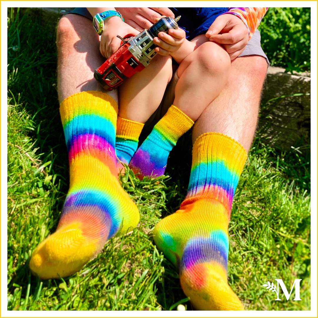 Crew Socks - Hand-Dyed For Adults and Children 149