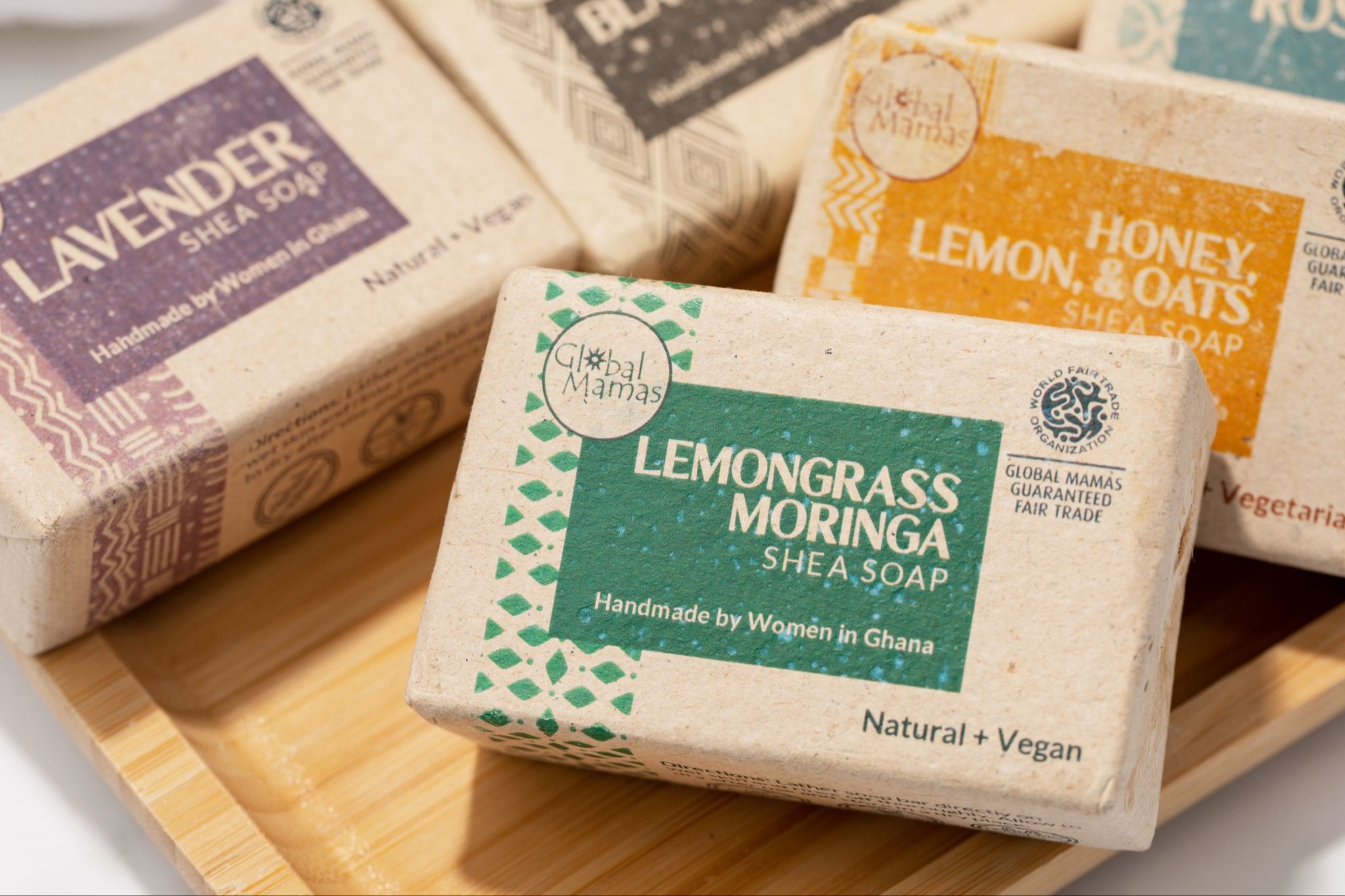 Global Mamas Natural Shea Soap in Sustainable Packaging 202